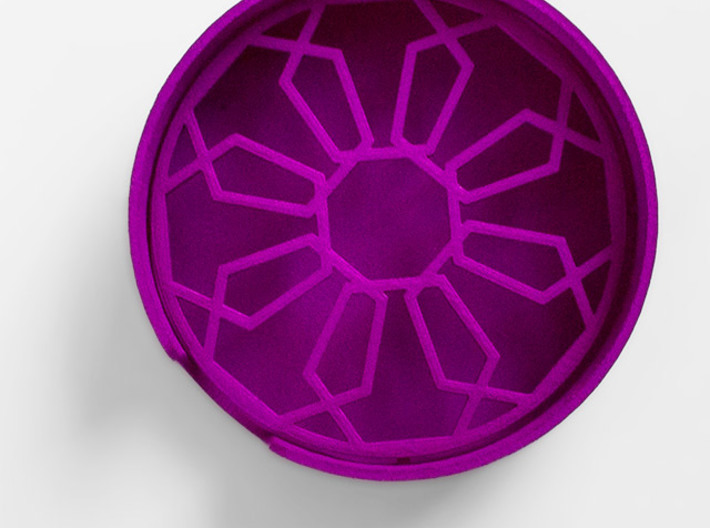 Hexagon Soap Dish 3d printed 