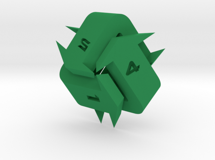 Recycling d6 3d printed