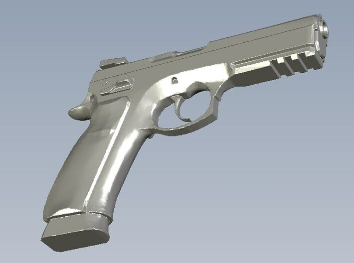 1/15 scale Ceska Zbrojovka CZ-75 pistols x 3 3d printed 