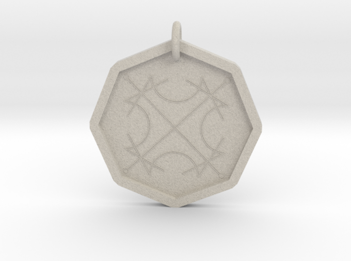 Seal of the Sun 3d printed