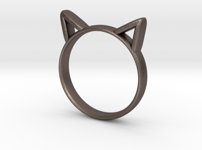 Cat Ears Ring 3d printed