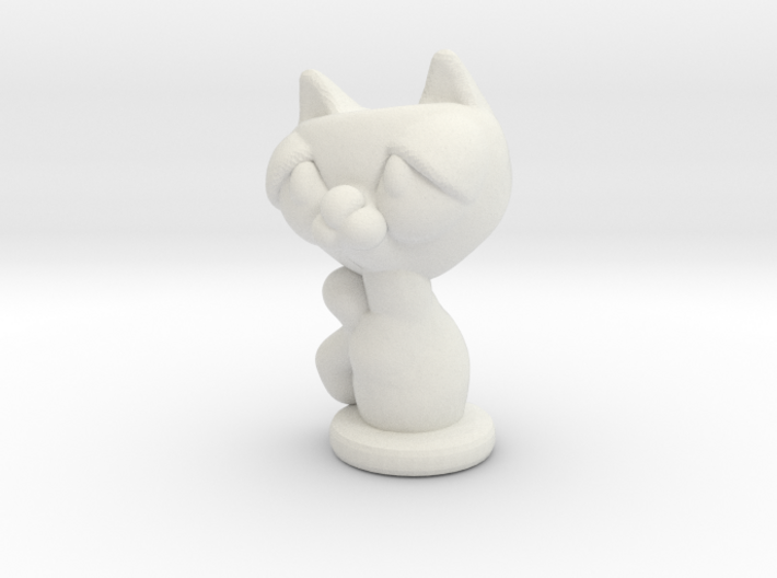 kitty 3d printed