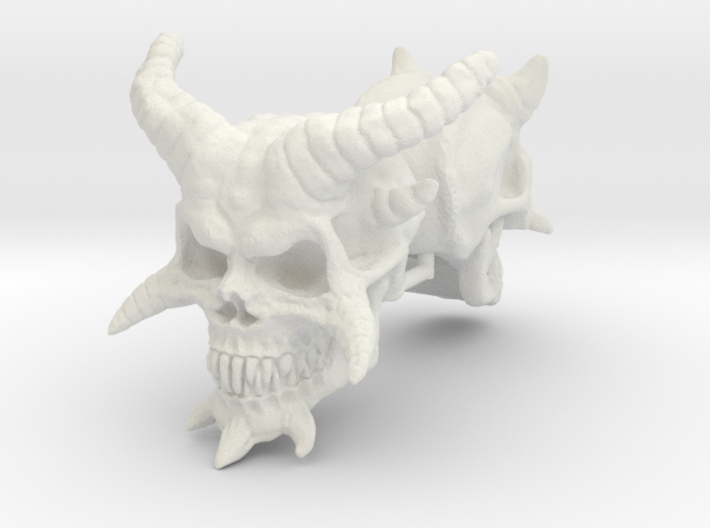 Demon Skulls 1:6 scale 3d printed