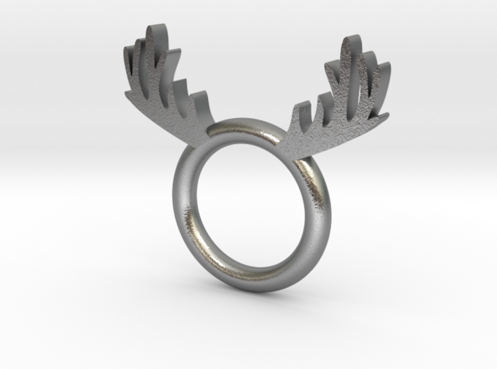 Deer_Ring 3d printed