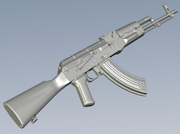 1/60 scale Avtomat Kalashnikova AK-47 rifles x 15 3d printed 