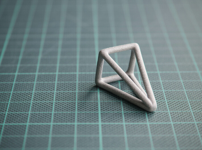 Pyramid Wireframe 3d printed Pyramid Wireframe