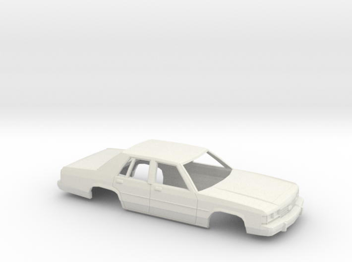 1/43 1989 Ford Crown Victoria Shell 3d printed