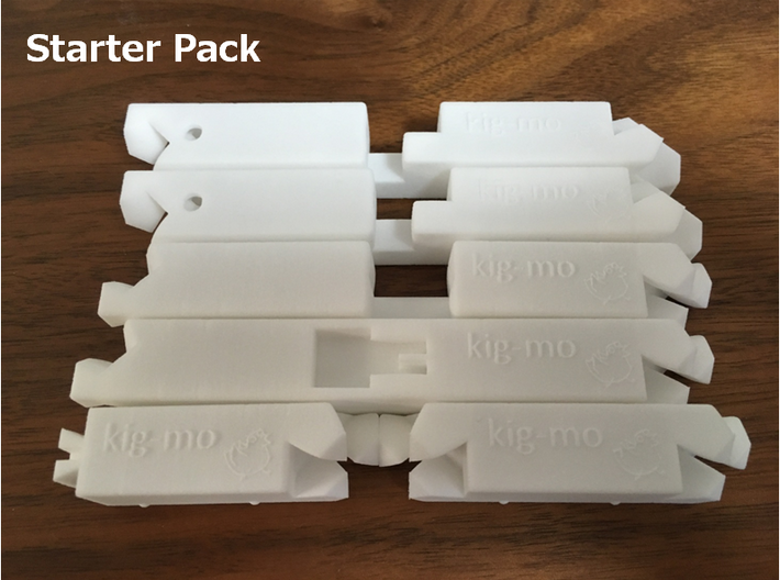 kig-mo Starter Pack 3d printed 