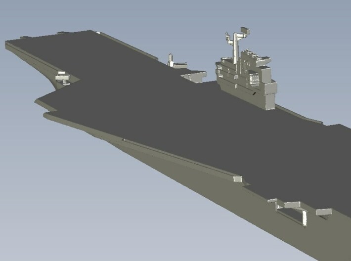 1/1800 scale USS Coral Sea CV-43 aircraft carrier 3d printed 