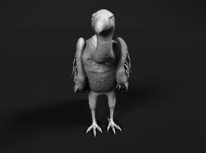 White-Backed Vulture 1:45 Standing 3 3d printed 