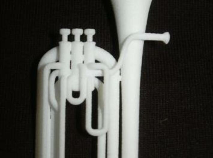 Baritone Horn 3d printed Photo