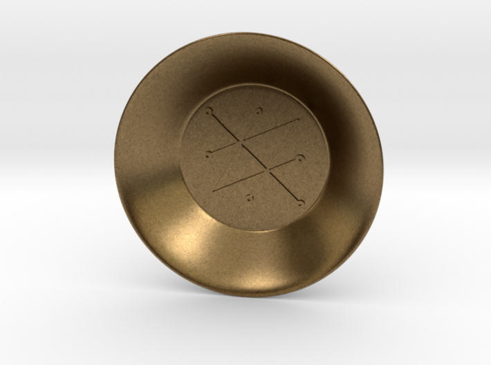 Seal of Saturn Charging Bowl (small) 3d printed