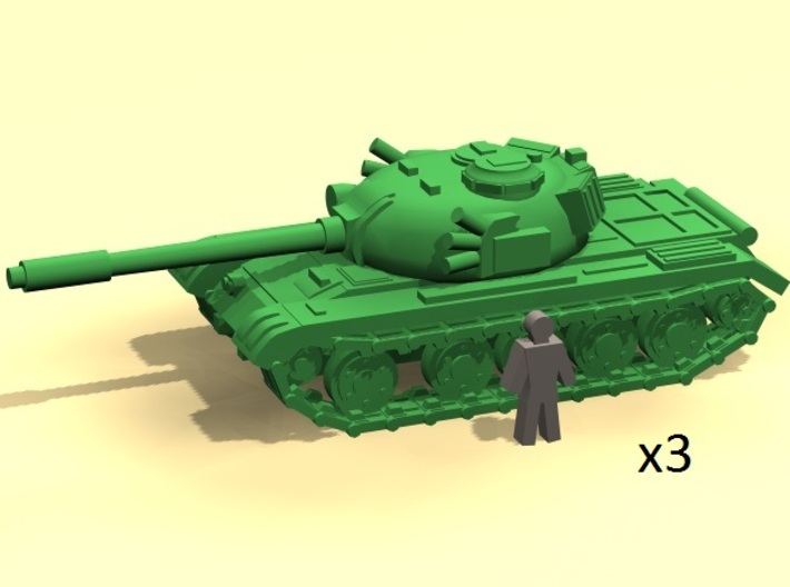 6mm Tank 1950-60s 3d printed