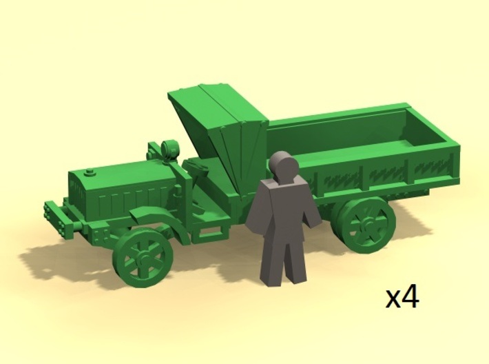 6mm WW1 light trucks (4) 3d printed