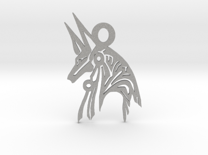 Anubis - Amulet - Abstract 3d printed