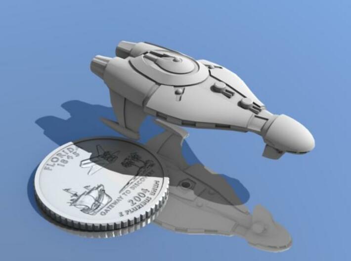Do Unto Others 3d printed Pact Destroyer Do Unto Others shown with a Florida quarter.