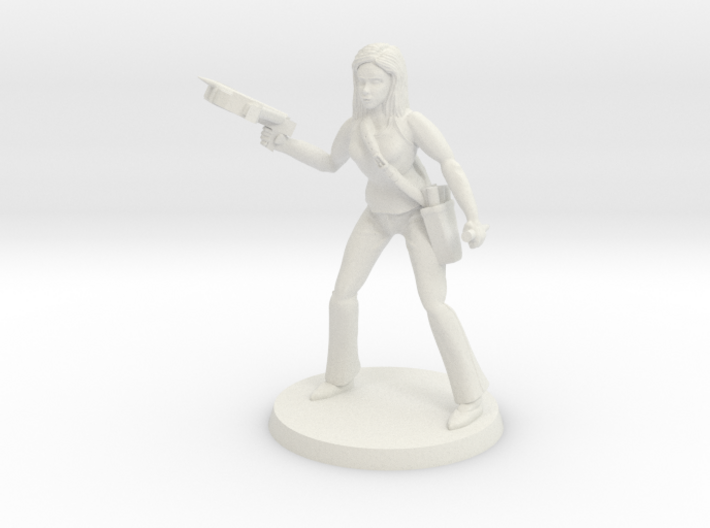 Lara the Slayer 3d printed