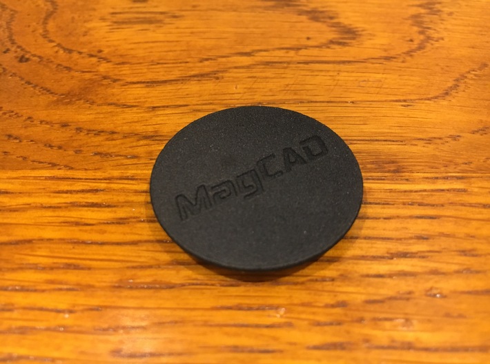 Garmin Quarter Turn Mount Plate 3d printed 