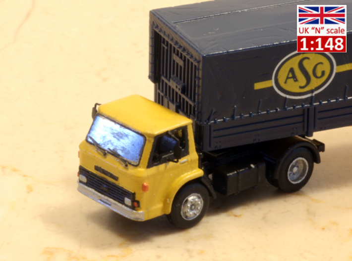 Ford D series (Late version) tractor truck UK N sc 3d printed