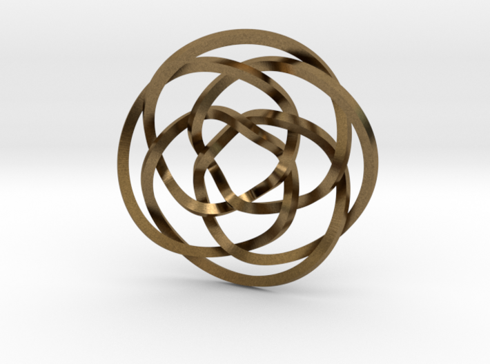 Rose knot 4/5 (Square) 3d printed