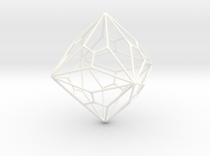 Polyhedron Ornament - Joined Truncated Cube 3d printed 