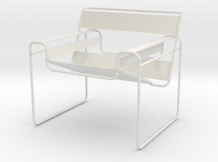 Wassily Chair 3.7" tall 3d printed 