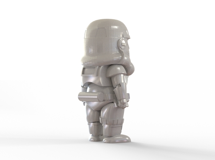 Cute StormTrooper 3d printed 