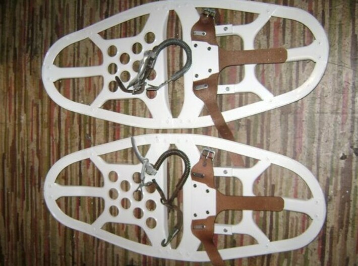 1/35 scale Norwegian Army military snowshoes x 20 3d printed