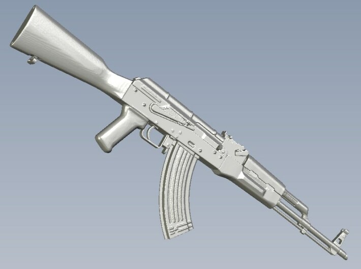 1/50 scale Avtomat Kalashnikova AK-47 rifles x 20 3d printed 