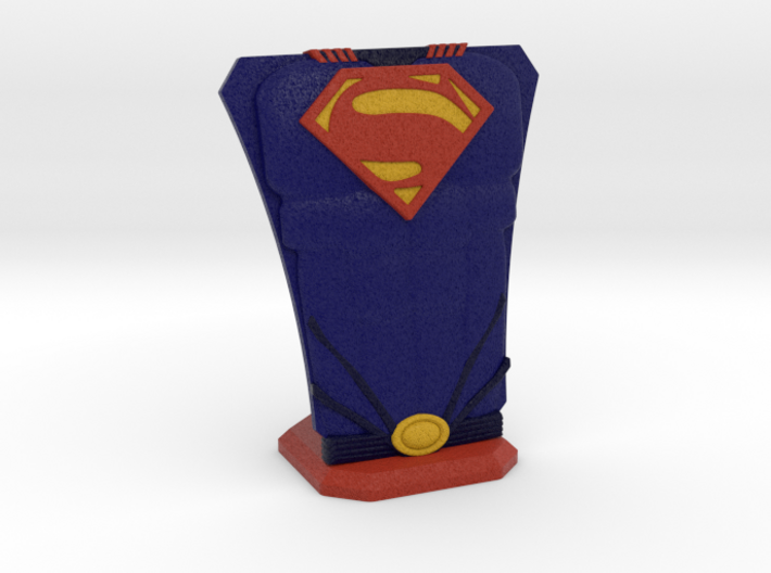 Superman Hero Stand 3d printed