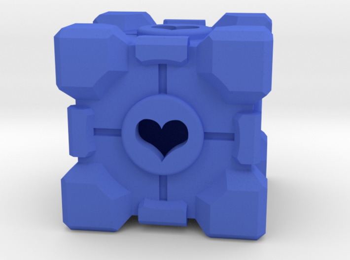 Portal Companion Cube 3d printed 