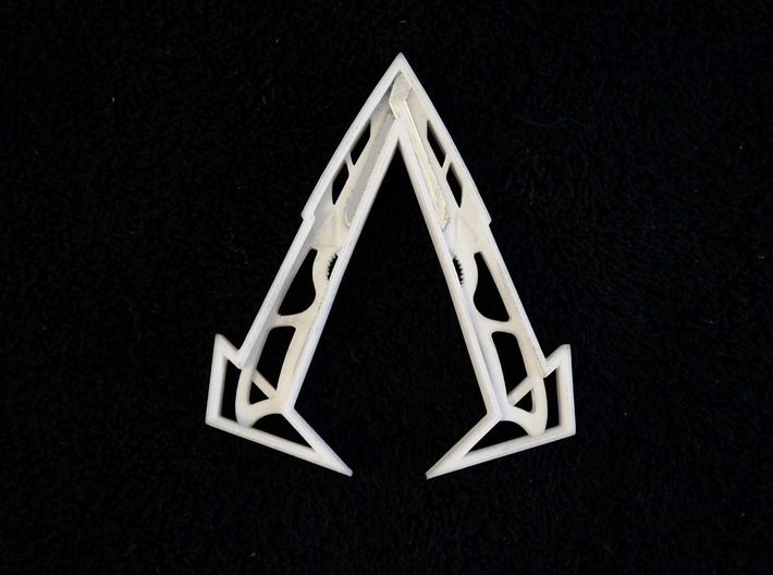 Ammnra &quot;A&quot; Hidden Symbol/Belt Buckle 3d printed See Video