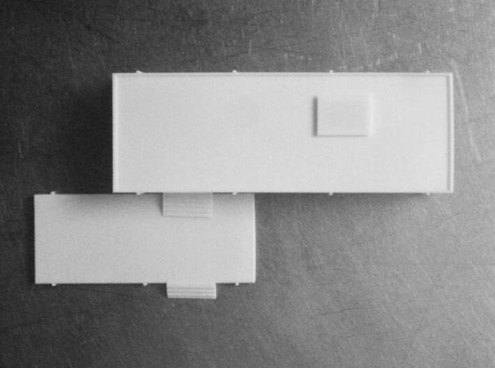 Modernist House 3d printed Plan