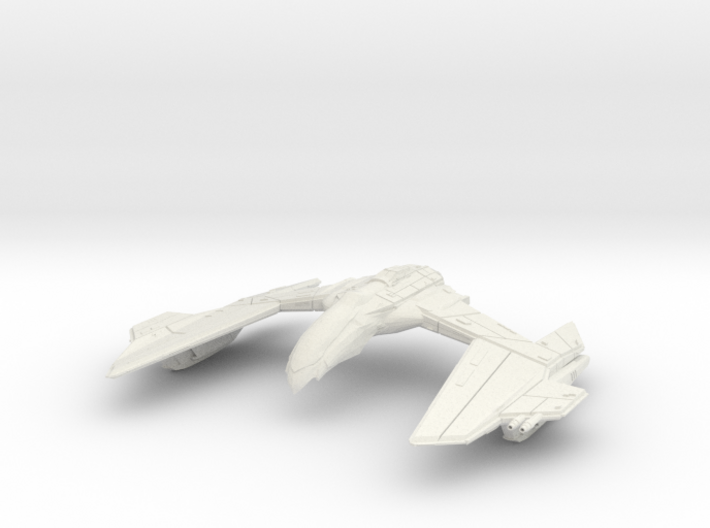 Romulan GunHawk Class A WarCruiser 3d printed