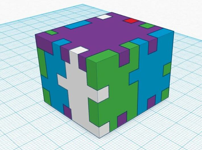 Cube Puzzle 3d printed 