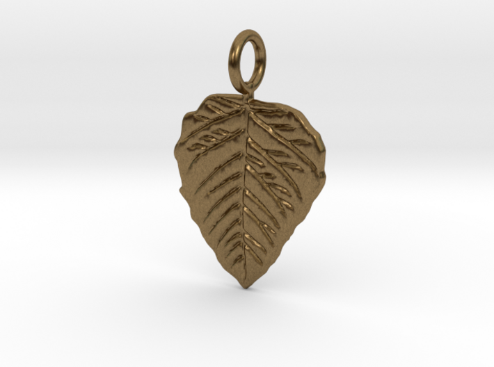 Metal Leaf 3d printed