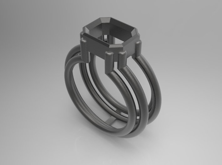 EMPTY RING - SIZE 8 3d printed 