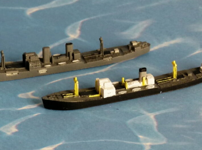 German Auxiliary Cruiser HSK &quot;Pinguin&quot; 1/2400 3d printed Add a caption...