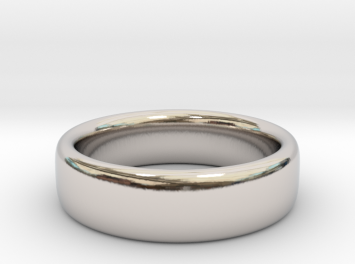 Ring, Band, 2mmx6mm, Size 7 3d printed