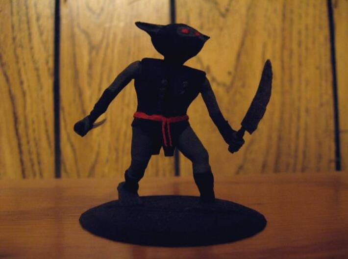 Goblin Ninja 3d printed A picture of this figure painted