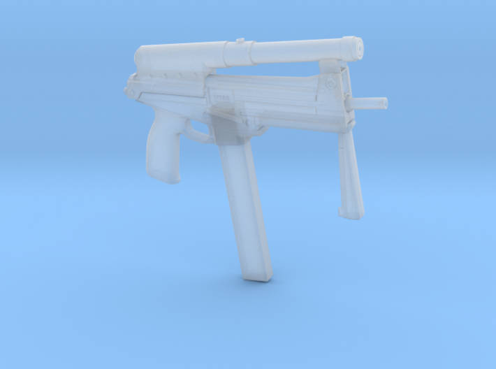 1/6 jatimatic smg 57.5mm final version..as used in 3d printed