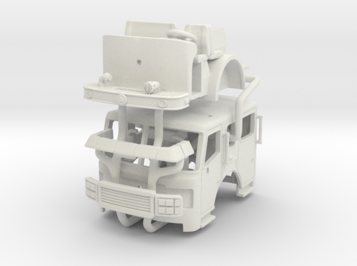 1/64 ALF Eagle flat roof &amp; Interior 3d printed