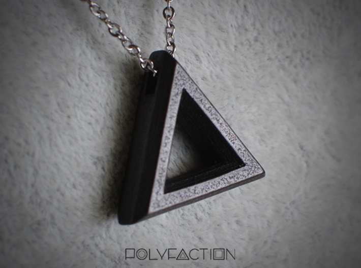 Chisel ::: Triangle Pendant ::: v.01 3d printed 