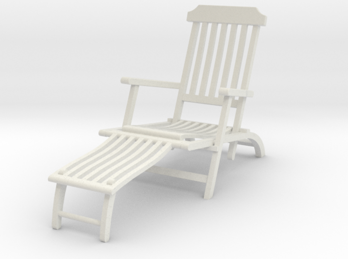 Deck Chair various scales 3d printed