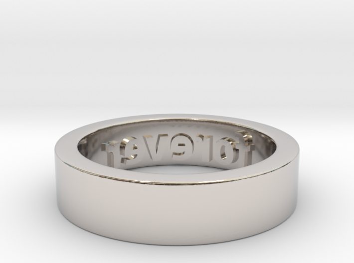 Forever Ring 3d printed