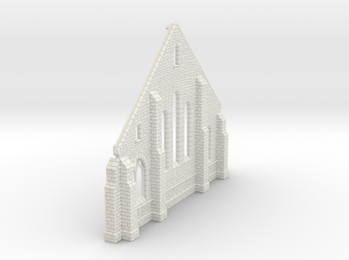 HORelM0142 - Gothic modular church 3d printed