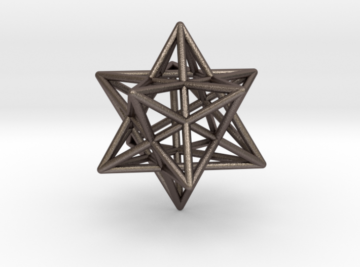 Small stellated dodecahedron 3d printed 
