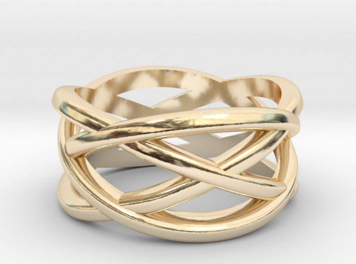 Cross Ring 3d printed