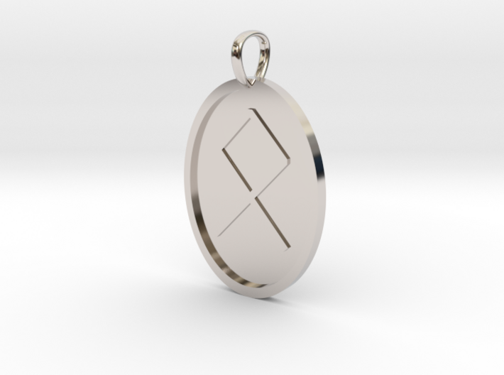 Oedel Rune (Anglo Saxon) 3d printed