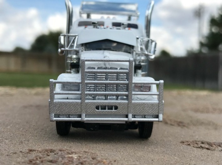 DCP Kenworth horizontal bar bumper 3d printed Bumper fitted to a DCP W900s